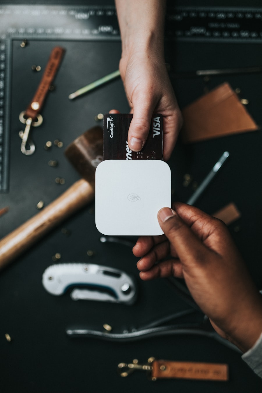 Digital NFC profile card
